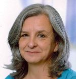 Portrait der Abfallbertrin Marion Read in türkisem Oberteil