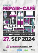 Flyer Repair Cafe, Gleisdorf