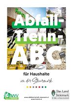 Das Titelblatt der steirischen Abfalltrennübersicht